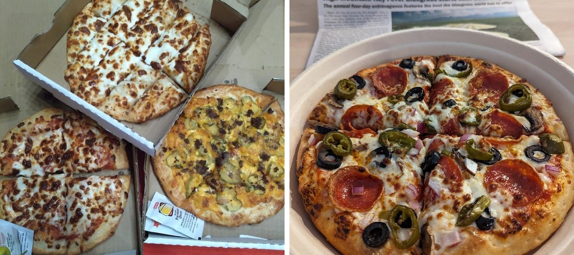 Day's Pizza Menu